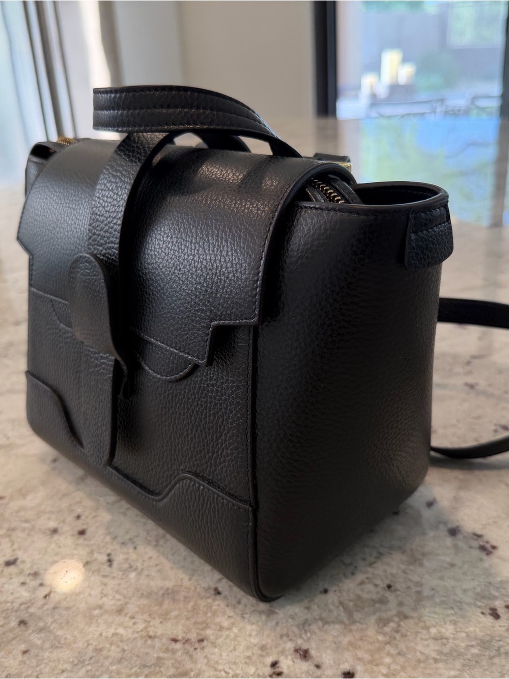 Senreve Black Mini Maestra Bag Dolce